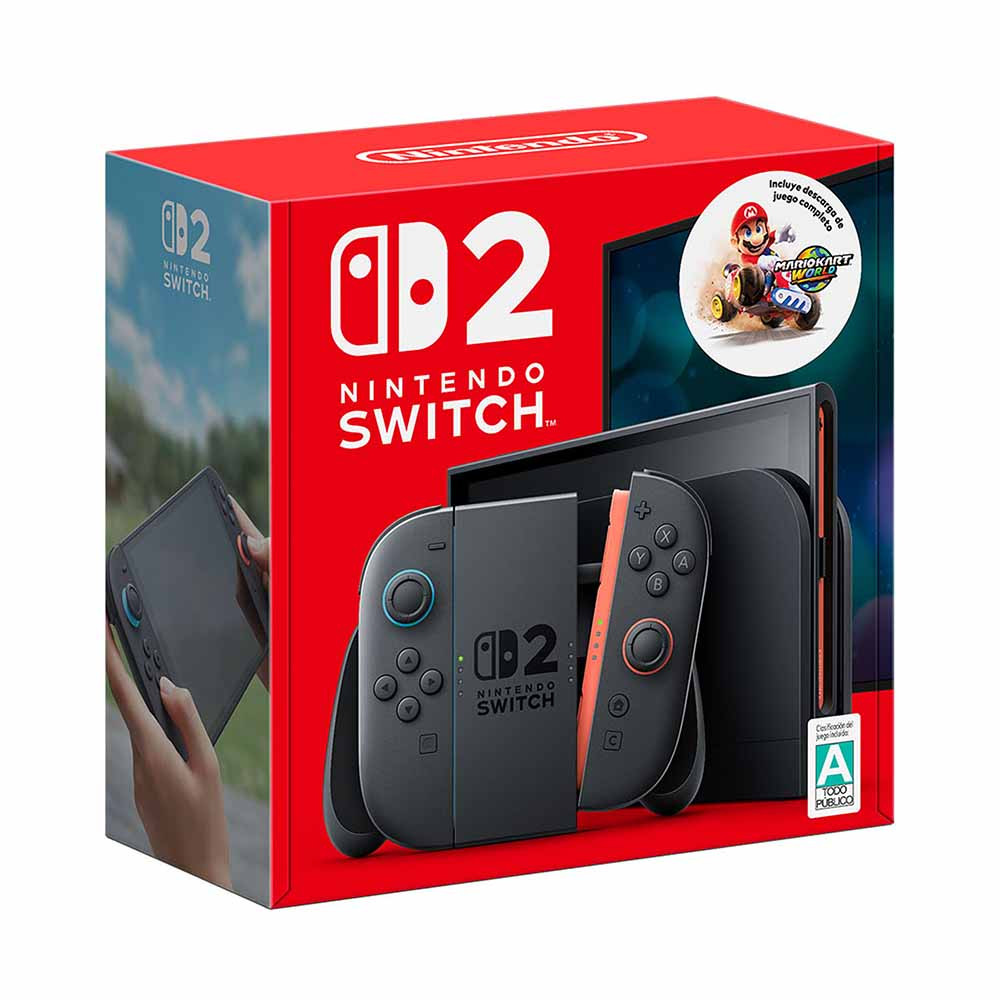 Consola Nintendo Switch 2 Bundle Mario Kart World - Game Center