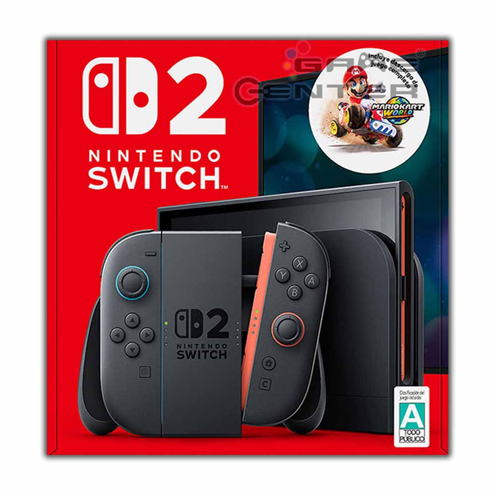Consola Nintendo Switch 2 Bundle Mario Kart World - Game Center
