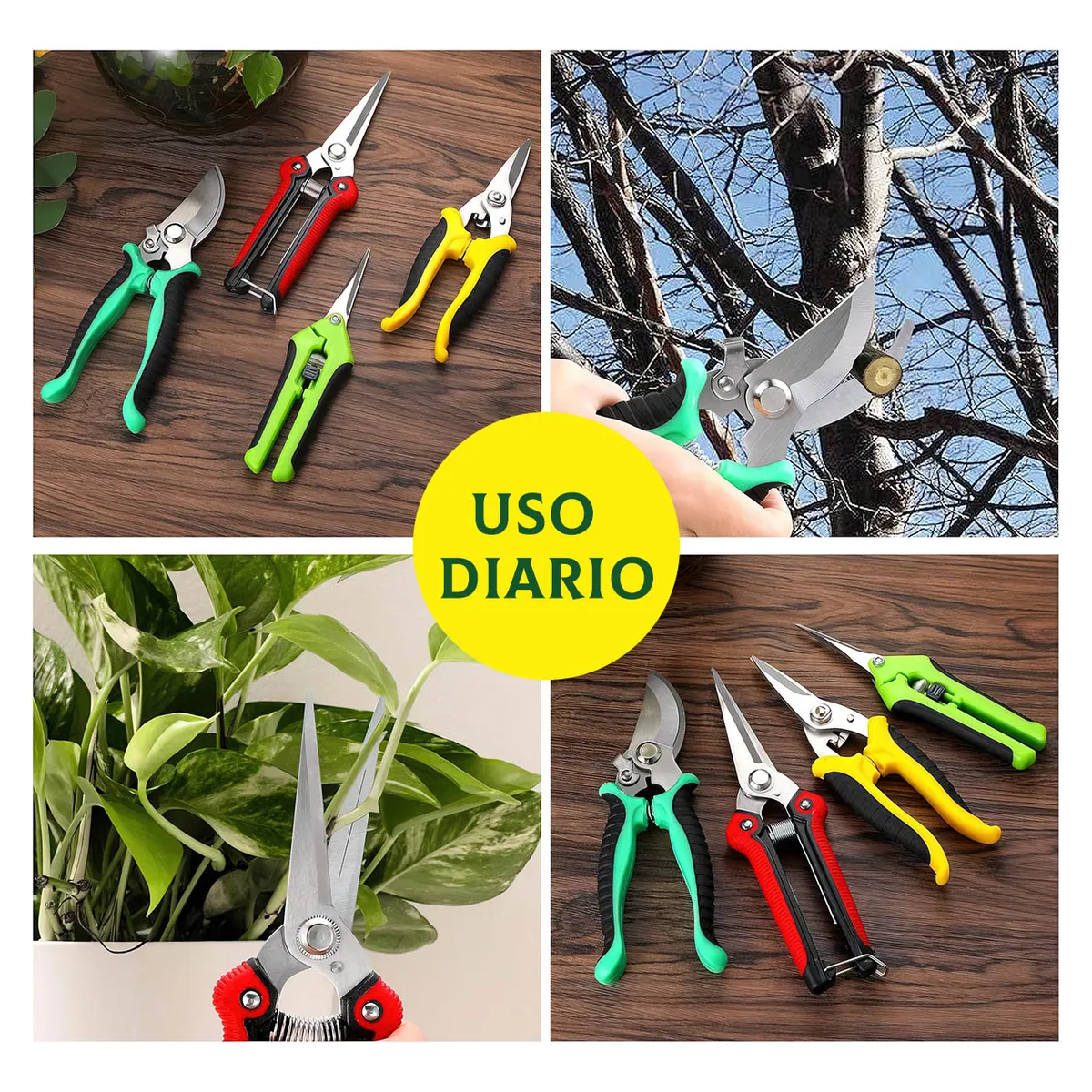 Kit De Tijeras De Jardinería Para Podar Profesional Jardín