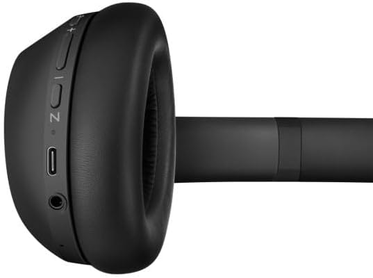 STEREN Audífonos Bluetooth con cancelación de Ruido y batería de hasta 35 h Negros