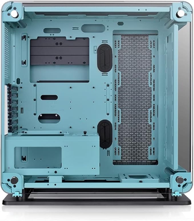 Gabinete Thermaltake Core P6 Tempered Glass Turquoise Mid Tower, ATX/Mini-ITX/Micro-ATX, USB 2.0/3.0, 