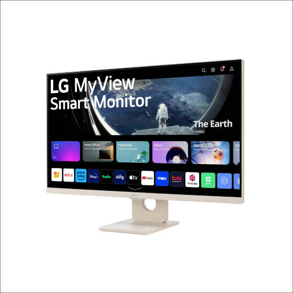 Monitor LG 27" FHD IPS Smart Monitor Beige   