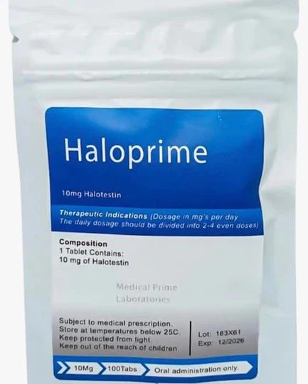 Haloprime Medical Prime 10mg x 100 Tabs Fuerza y Definición Pro
