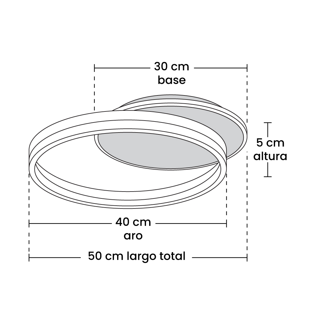 Mil Luces Lámpara de techo Orion 011