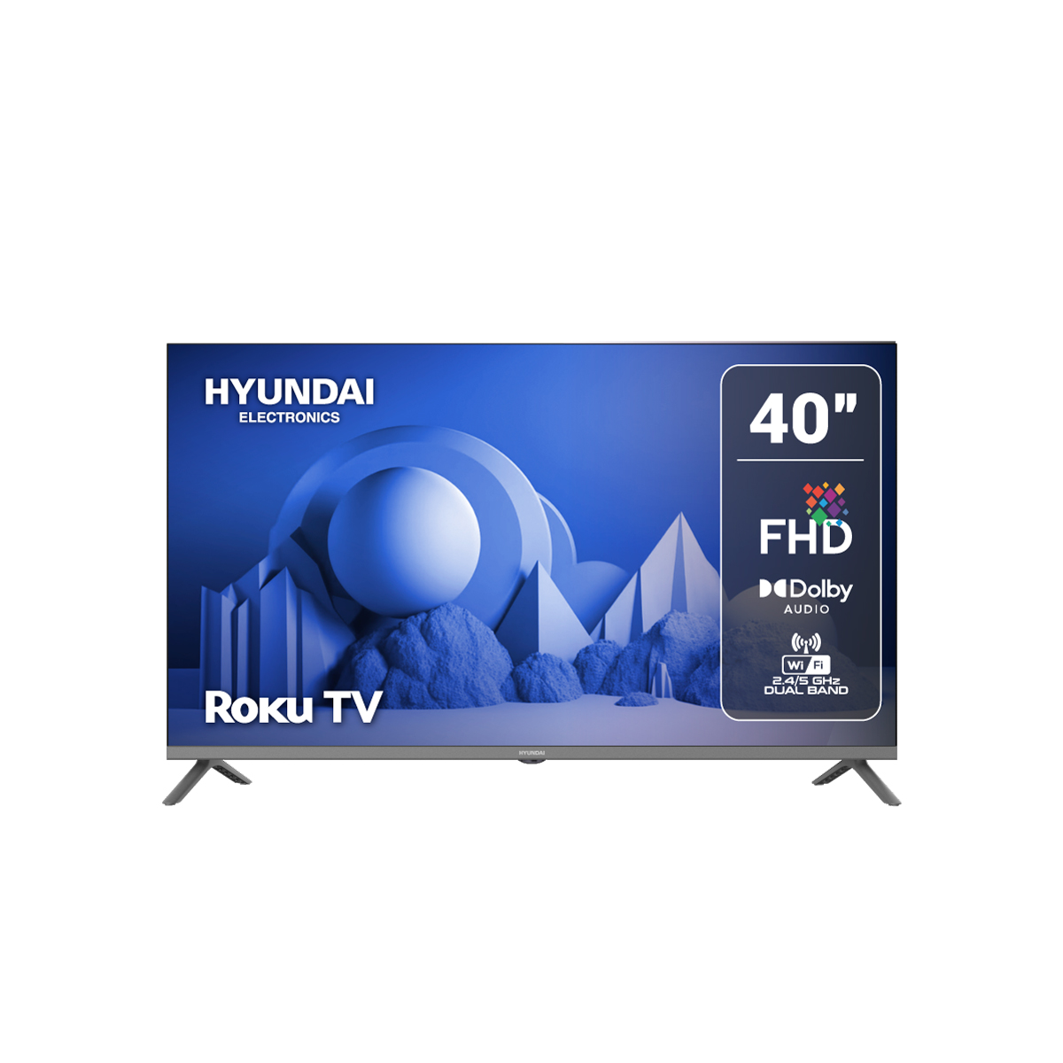Pantalla Hyundai HYLED4027RiM 40" Smart TV FHD Roku TV