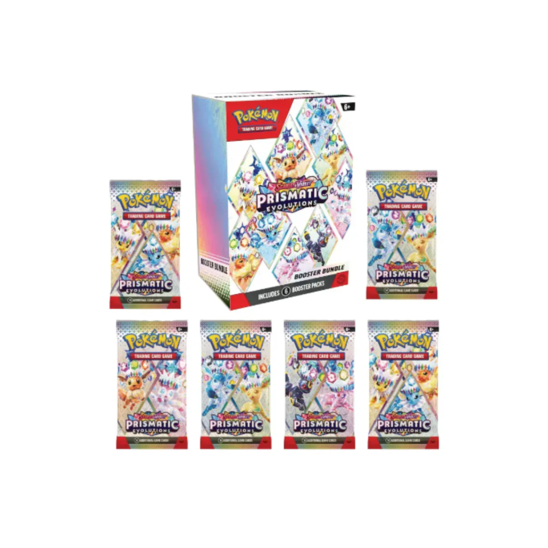 POKEMON TCG - PRISMATIC EVOLUTIONS BOOSTER BUNDLE (6 PACK)